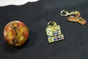 Final resin artwork ready to take home